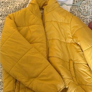 Yellow Puffer Jacket